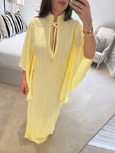 Load image into Gallery viewer, Resort Kaftan ~ Lemon POST DATE 20.8.26