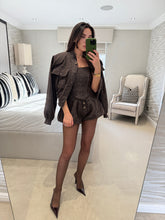 Load image into Gallery viewer, MOCHA DENIM ~ Corset POST DATE 17/12