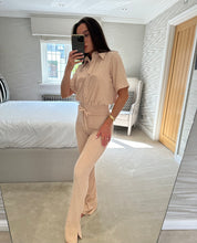 Load image into Gallery viewer, The Reine - Trouser Set Moonlight Beige POST DATE IN STOCK