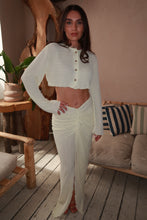 Load image into Gallery viewer, Lemon Crème ~ Sundrift Wrap Skirt