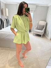 Load image into Gallery viewer, Tahnee Playsuit ~ Lime POST DATE May