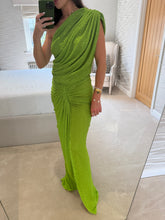 Load image into Gallery viewer, Drape Dress ~ Kiwi POST DATE 20.8.26
