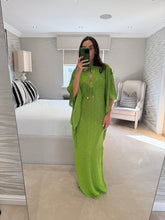 Load image into Gallery viewer, Resort Kaftan ~ Kiwi POST DATE 20.8.26
