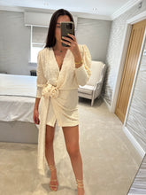 Load image into Gallery viewer, ASTER DRESS - CREAM PRE ORDER
