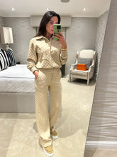 Load image into Gallery viewer, Hexa Trouser Co-ord - Latte POST DATE 13th Dec
