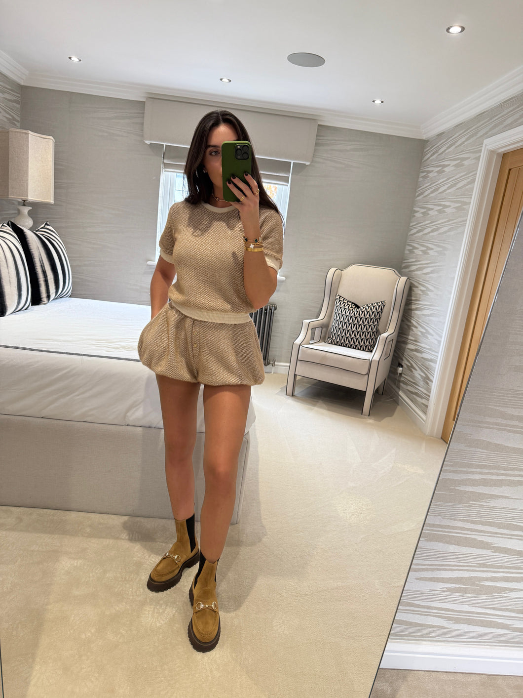 Umber ~ Short Sleeve Jumper POST DATE 28/11