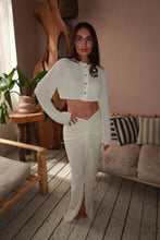 Load image into Gallery viewer, LEMON CRÈME ~ Sundrift Cropped Cardigan
