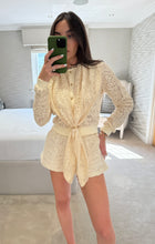 Load image into Gallery viewer, Natural Undyed Venetian~ Ribbed Cardigan &amp; Tie Belt POST DATE 13.8.26
