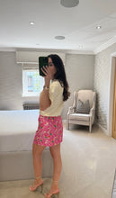 Load image into Gallery viewer, TEE &amp; TIE DRESS - Cream &amp; Petal Print POST DATE 13.8.26
