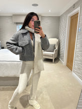 Load image into Gallery viewer, The MODE Tracksuit - Melange Light Grey -  POST DATE JANUARY
