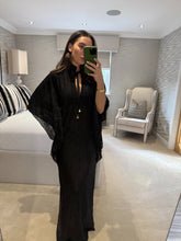 Load image into Gallery viewer, Resort Kaftan ~ Midnight POST DATE 20.8.26
