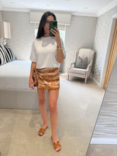 Load image into Gallery viewer, TEE &amp; TIE DRESS - White &amp; Deer Print POST DATE 13.8.26
