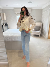 Load image into Gallery viewer, Palmier ~ Ruffle Shirt POST DATE 5th June
