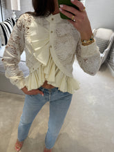Load image into Gallery viewer, Palmier ~ Ruffle Shirt POST DATE 5th June
