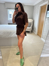 Load image into Gallery viewer, The Reine - Boxer Short Set Carafe Brown  POST DATE 19th September
