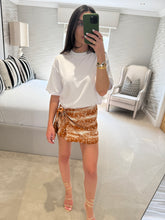 Load image into Gallery viewer, TEE &amp; TIE DRESS - White &amp; Deer Print POST DATE 13.8.26
