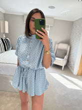 Load image into Gallery viewer, Tahnee Playsuit ~ Powder Blue POST DATE 12th June
