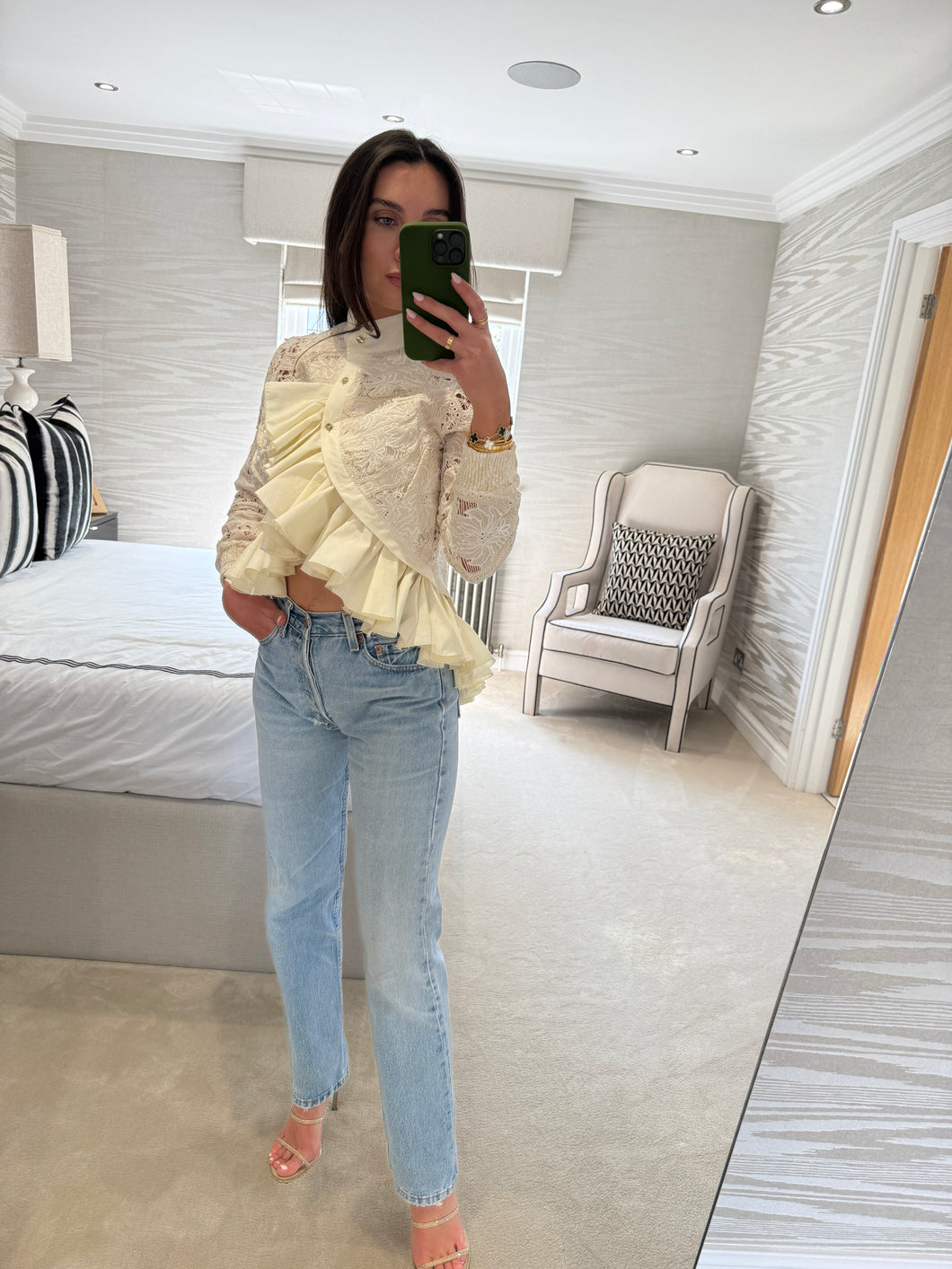Palmier ~ Ruffle Shirt POST DATE 5th June