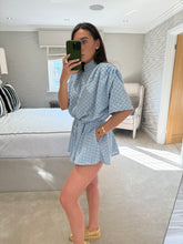 Load image into Gallery viewer, Tahnee Playsuit ~ Powder Blue POST DATE 12th June
