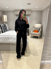 Load image into Gallery viewer, Hexa Trouser Co-ord - Noir POST DATE 13th Dec
