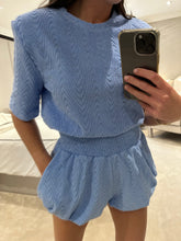 Load image into Gallery viewer, Riva Set - Blue Towelling PRE ORDER
