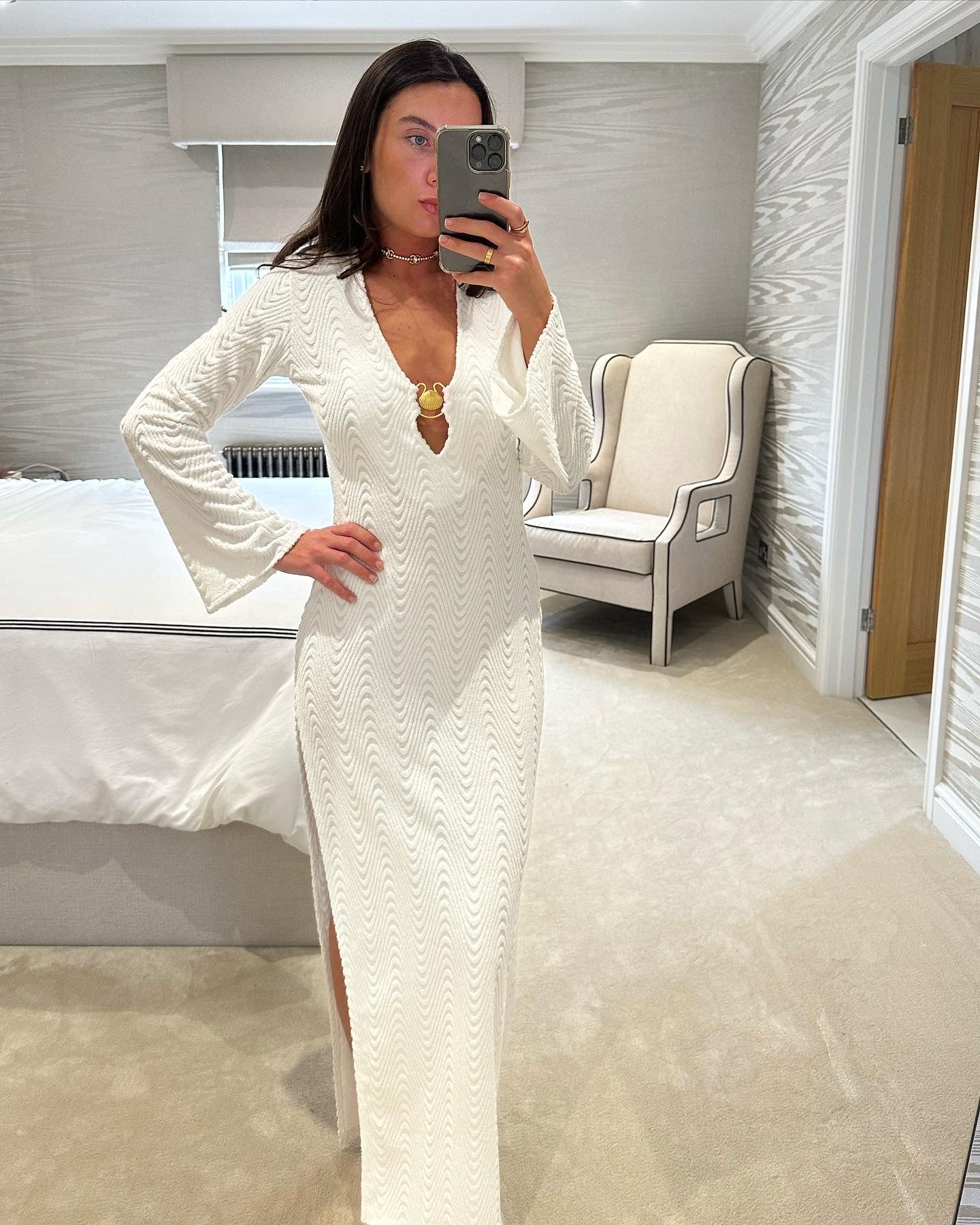 Pearl Maxi Dress - White PRE ORDER POST DATE 4TH AUGUST – Daisy-Bee