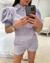Load image into Gallery viewer, Lilac Coco Terry Short Set
