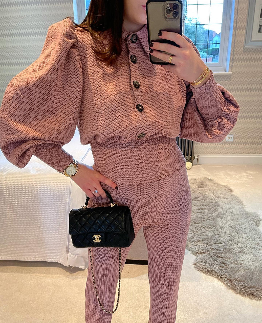 Pink Coco Flare Jumpsuit