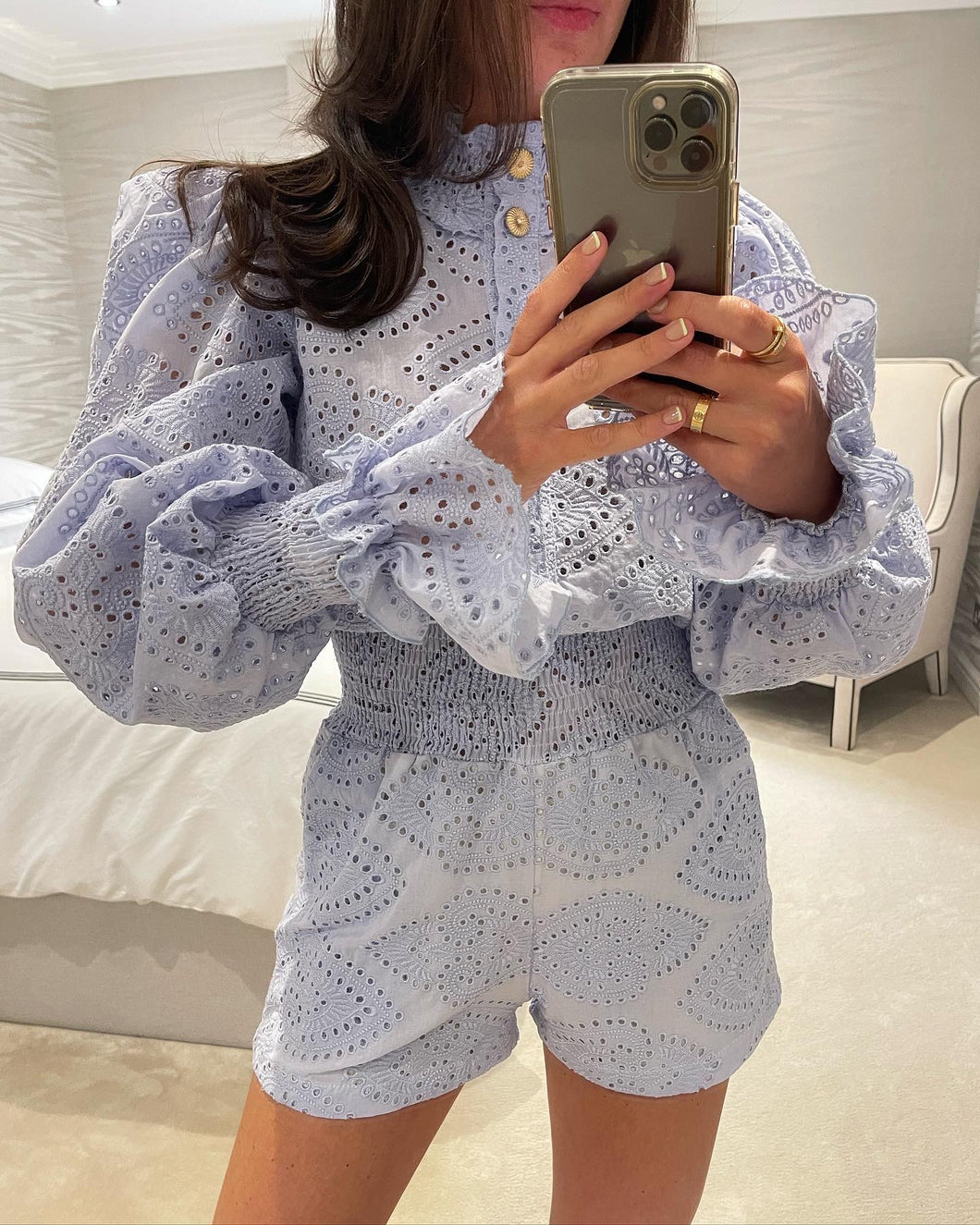 Vivienne Playsuit - Lavender