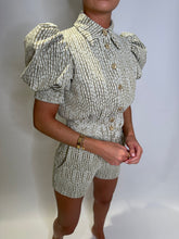 Load image into Gallery viewer, Coco Set - Gold &amp; Ivory Jacquard
