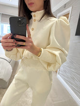 Load image into Gallery viewer, Coco Track Jumpsuit - Cream

