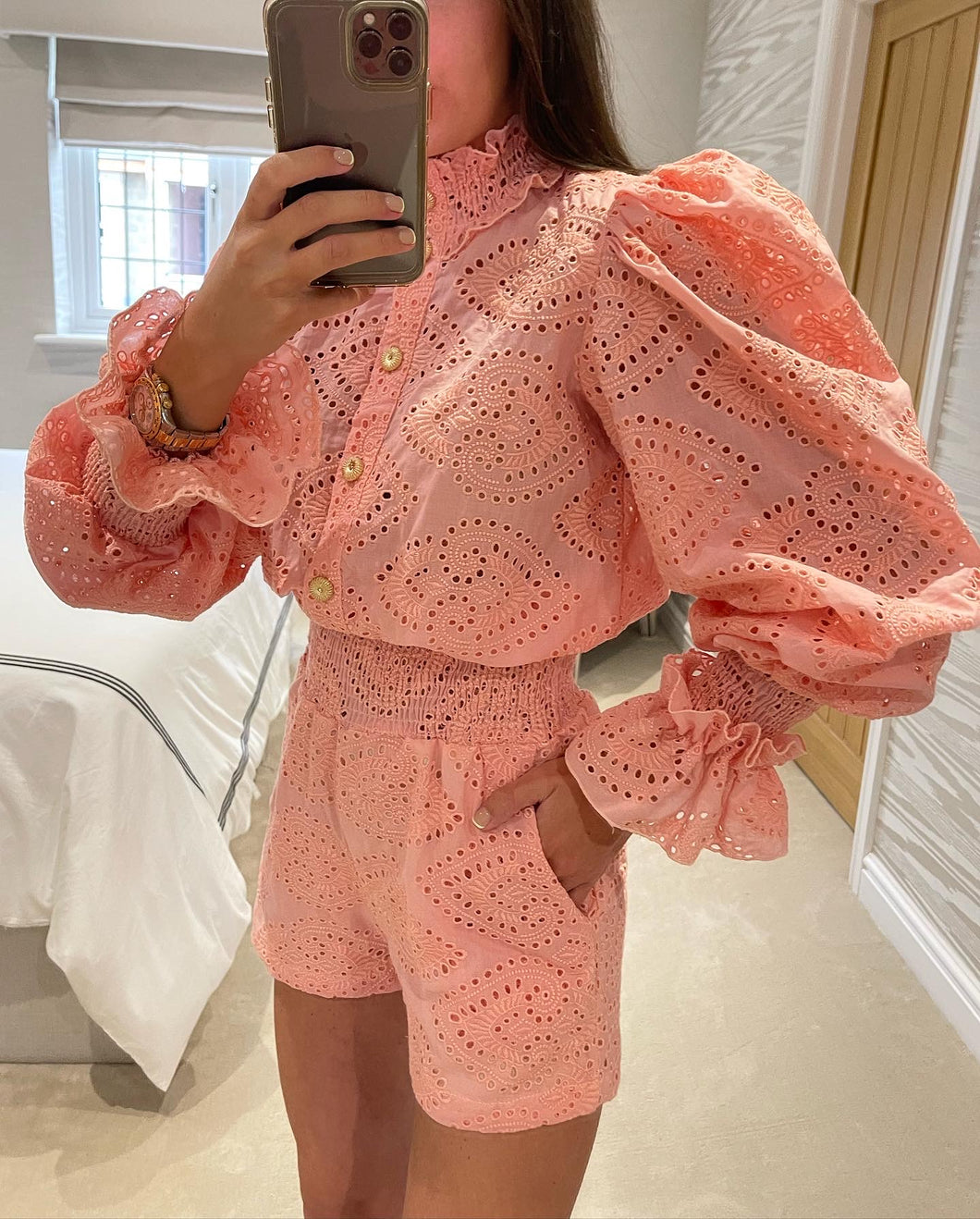 Vivienne Playsuit - Rose
