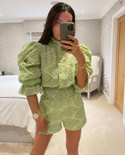 Load image into Gallery viewer, Vivienne Playsuit - Pistachio
