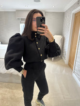 Load image into Gallery viewer, Coco Track Jumpsuit - Black
