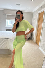 Load image into Gallery viewer, Lio Skirt Only - Lime Green
